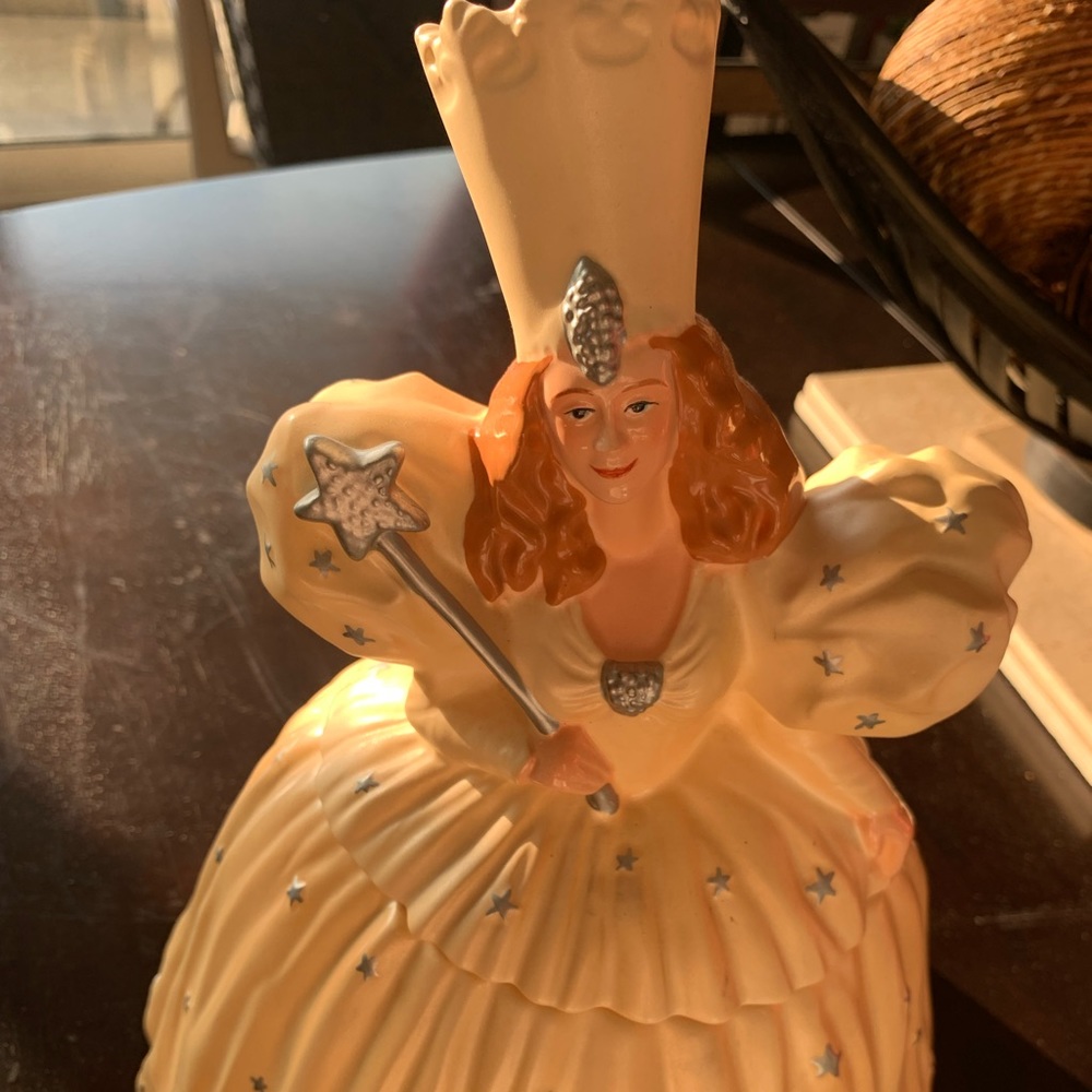 Vintage Wizard of Oz Cookie Jar✨🪅Gilda the Good Witch🪅✨
